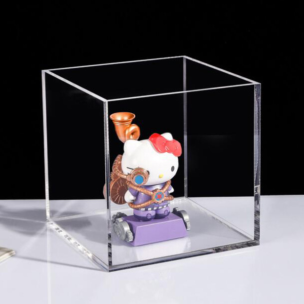 Custom clear doll display storage box cover 2001 Custom clear doll display storage box cover 2001