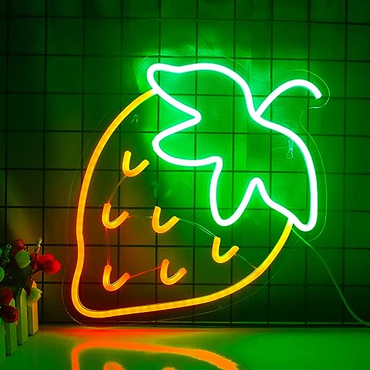 Strawberry shaped LED Neon Sign 8F28 Strawberry shaped LED Neon Sign 8F28